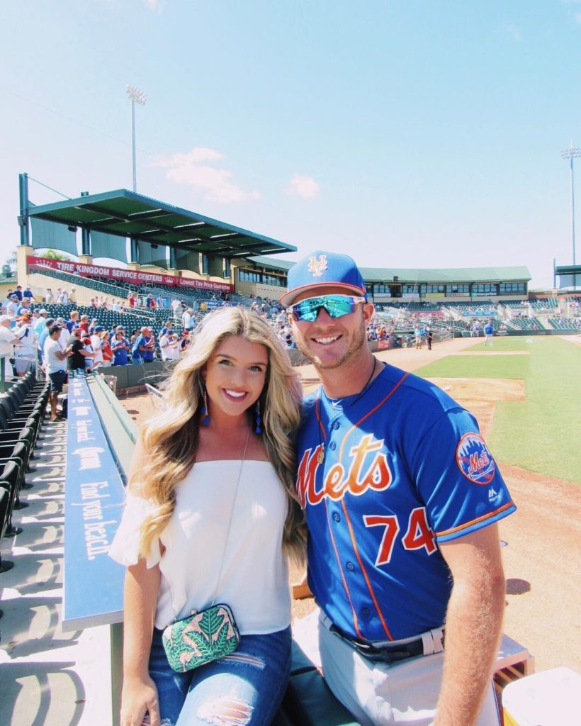 Pete Alonso's new wife Haley reflects on 'best' wedding day