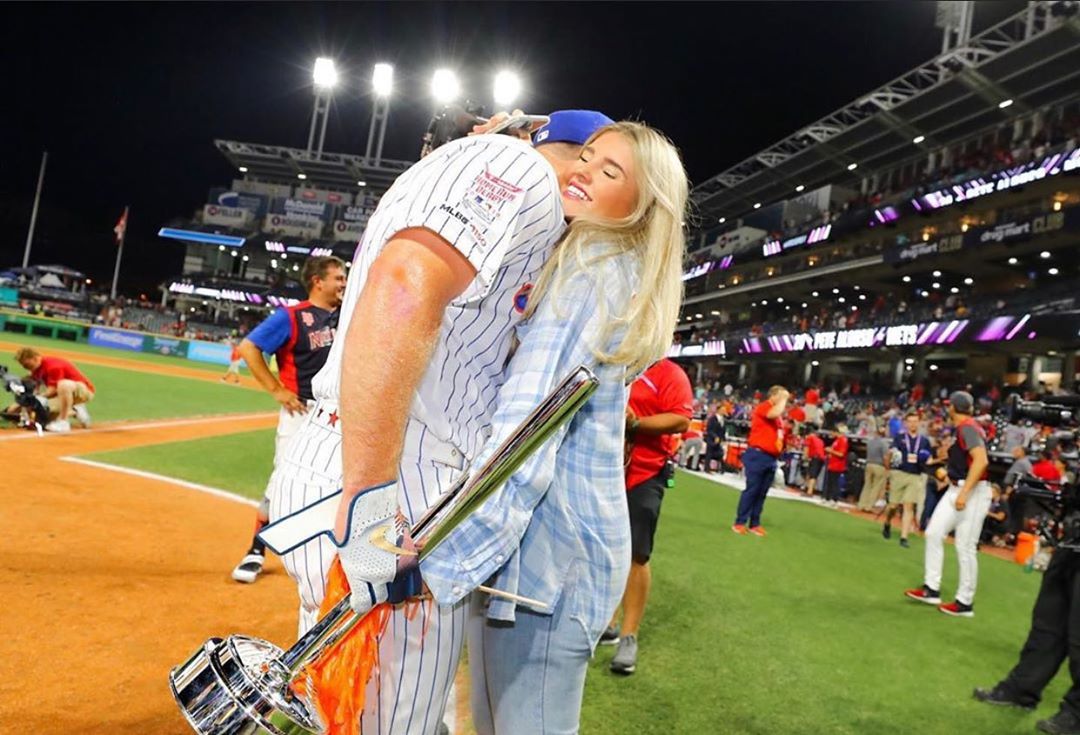 Haley Walsh and Pete Alonso